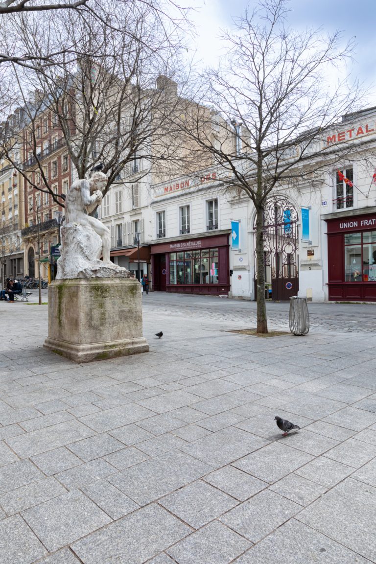 30 m² comme une mini maison d’artiste à Paris